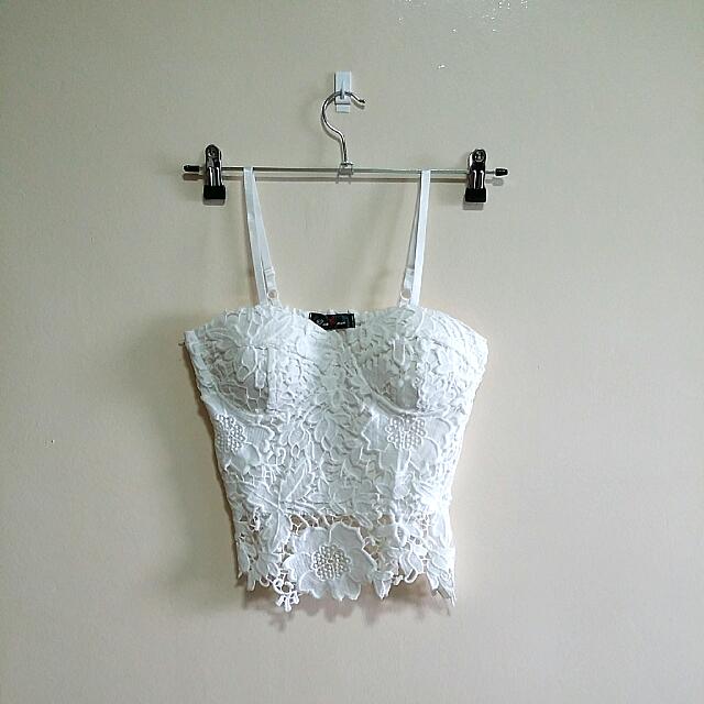 crochet bustier