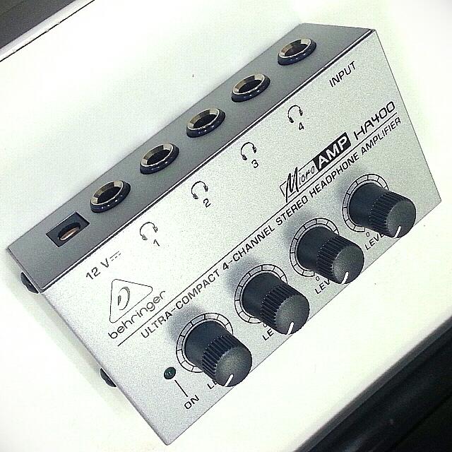 behringer microamp