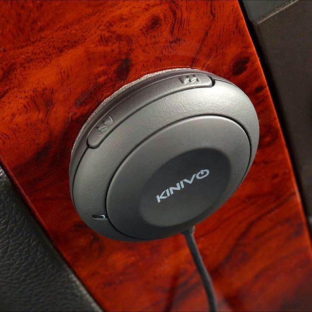 Kinivo BTC450 Bluetooth Hands Free Car Kit for Cars with Aux Input