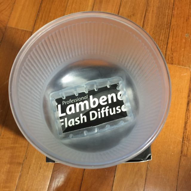 Lambency Flash Diffuser Light Sphere Clear (P4 Model), Photography