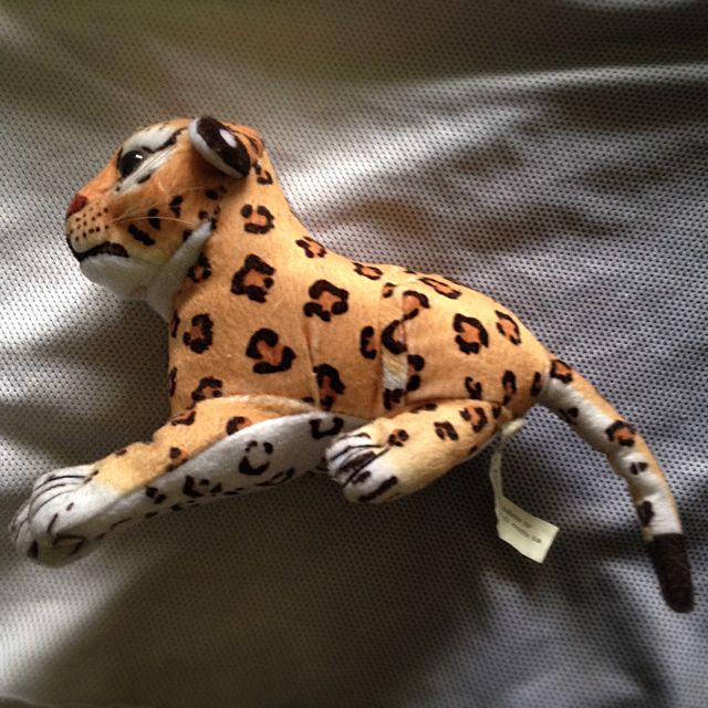 leopard stuffed animal