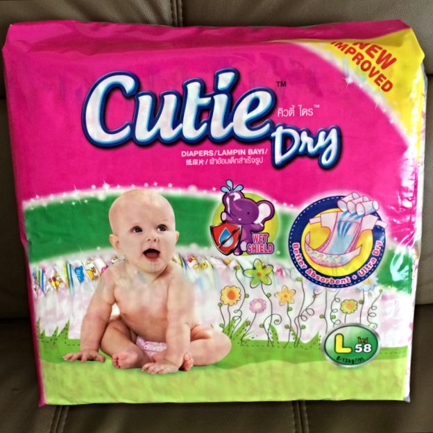 cutie dry diapers
