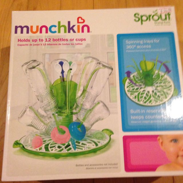 Munchkin Sprout Drying Rack, Babies & Kids, Nursing & Feeding, Weaning
