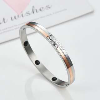 Anti-radiation Anti-fatigue Elegant Negative Ion Health Bracelet With 3Pcs Swarovski Crystal
