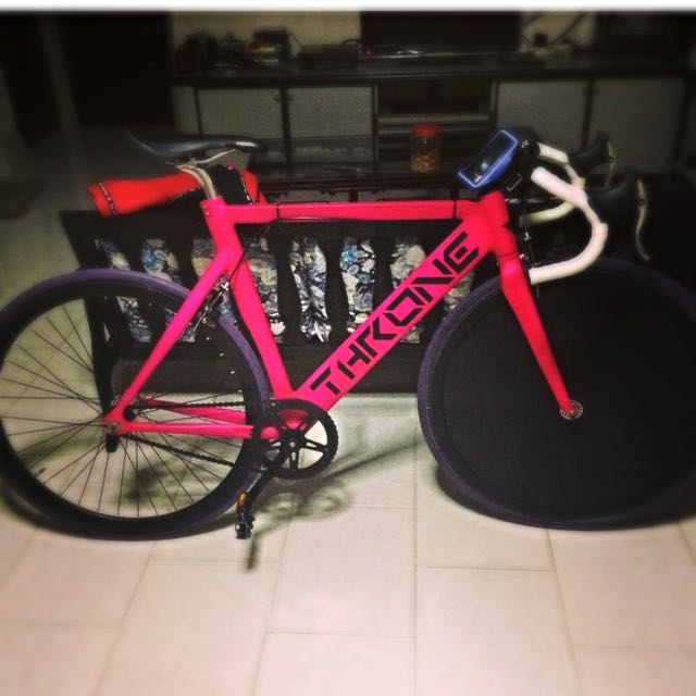 pink throne bike