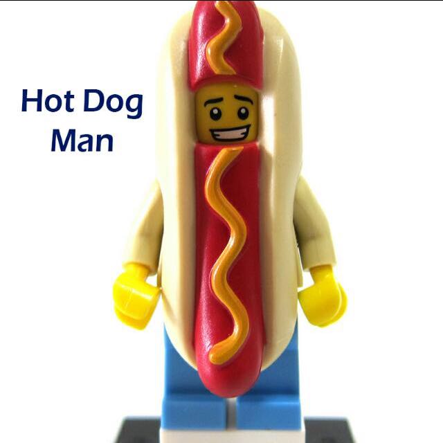 LEGO 71008 Hot Dog Man NEW never assembled 2015 Minifigures series 13 