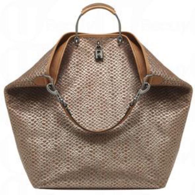 metallic mulberry bag