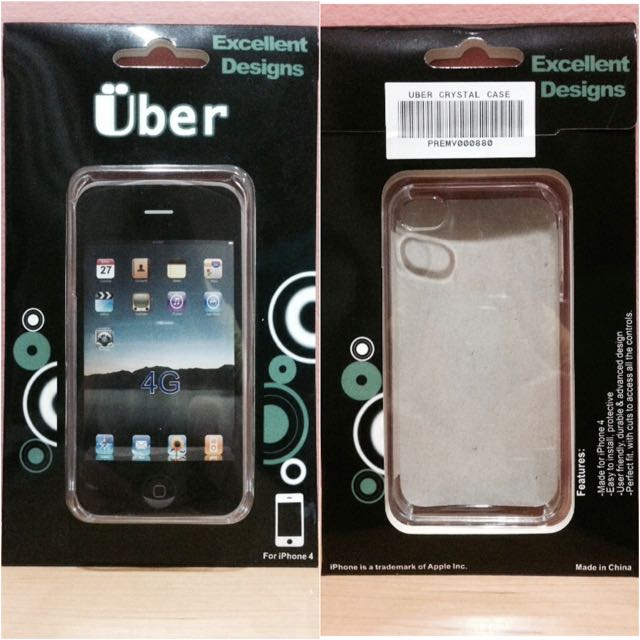 PENDING* BN IPHONE 4 UBER Crystal Case, Computers u0026 Tech, Parts 