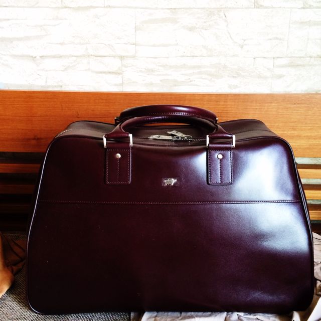 braun buffel duffel bag