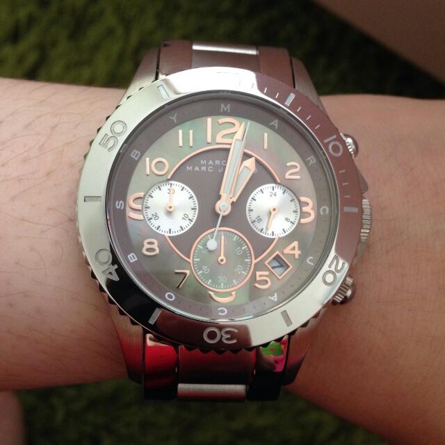 Marc jacobs rock chronograph cheap watch