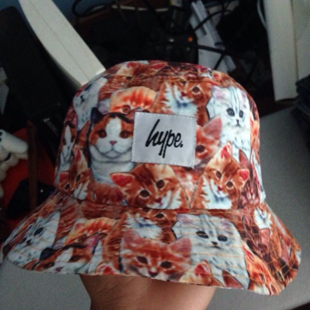 cat bucket hat