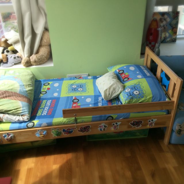 IKEA Kritter Children's Bed + mattress, Babies & Kids, Baby Nursery