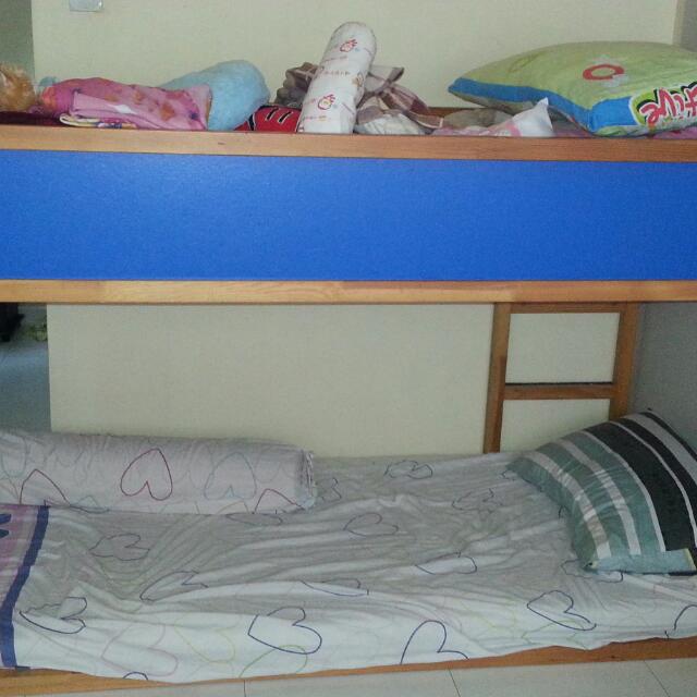 Preloved Ikea Bunk Bed, Babies & Kids, Baby Nursery & Kids Furniture