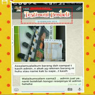 TESTIMONI PEMBELI
