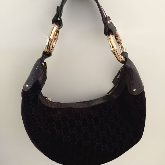 velvet gucci bag