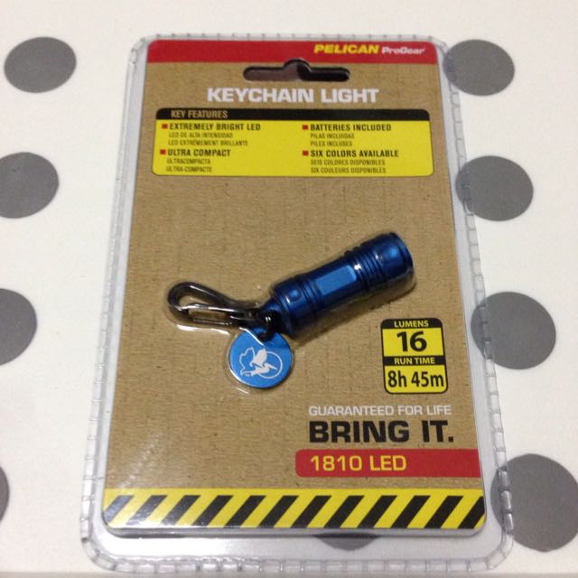 Pelican 1810 led keychain light store