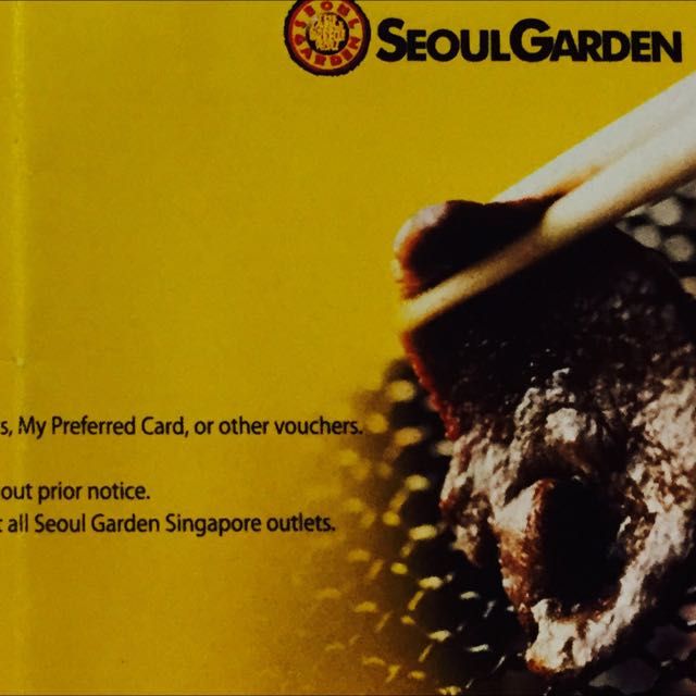 Seoul Garden Voucher, Tickets & Vouchers, Vouchers on Carousell