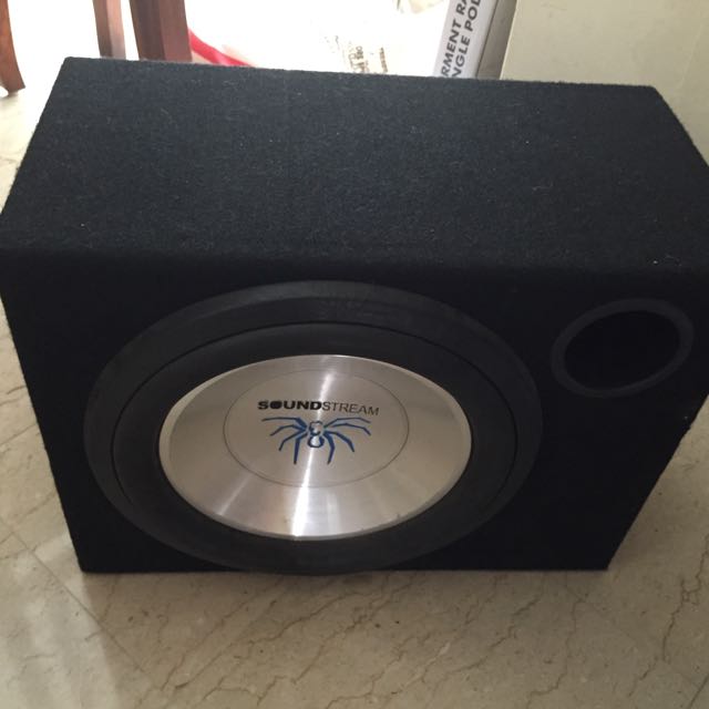 soundstream subwoofer box