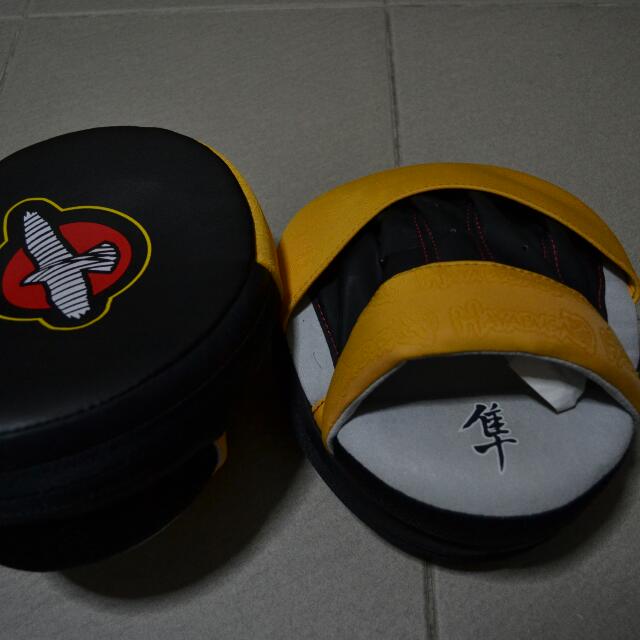 Hayabusa MMA focus mitts, Sports Equipment, Exercise & Fitness, Cardio