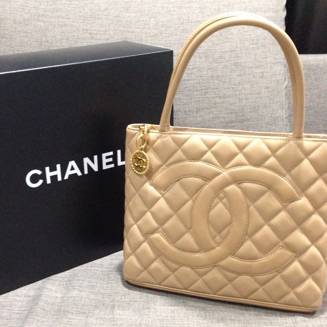 Chanel Medallion Tote - Pink Caviar, QualityConsignments