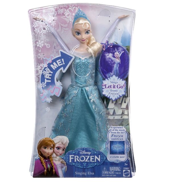 frozen singing anna doll