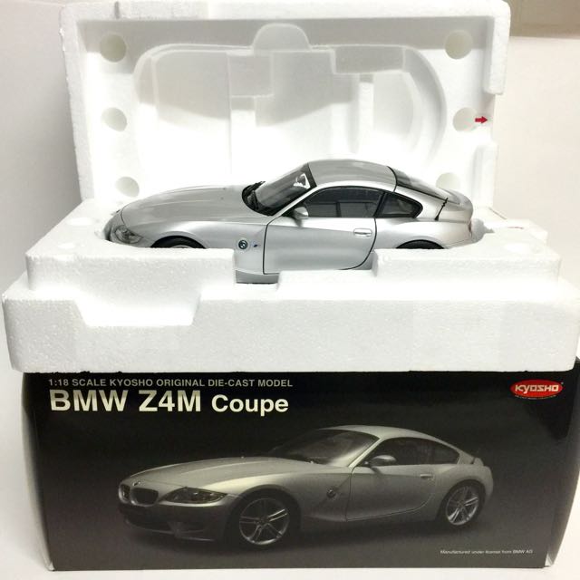KYOSHO - BMW Z4M Z4 M Coupe silver 1:18 NEW, Hobbies & Toys, Toys