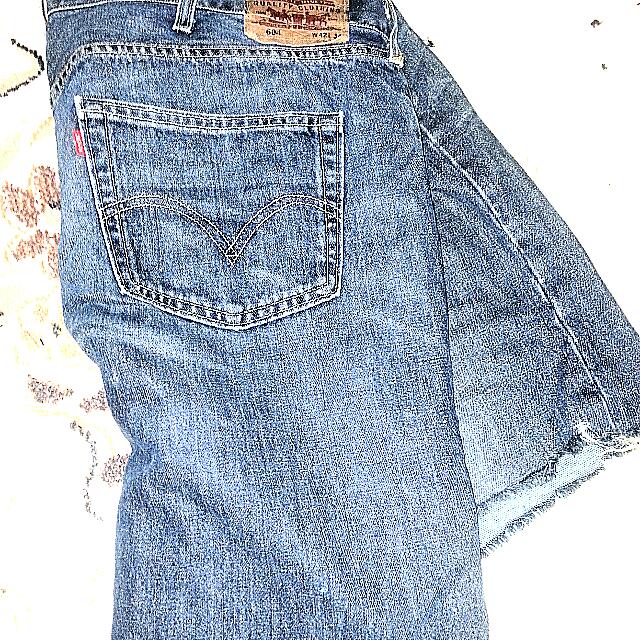 half cut jeans