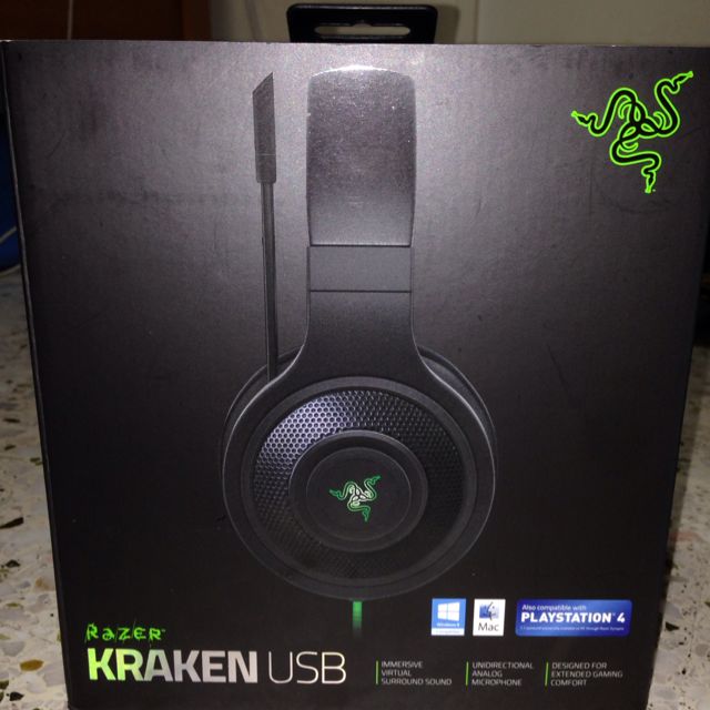 Razer Kraken Usb Headset Headphones Men S Fashion On Carousell