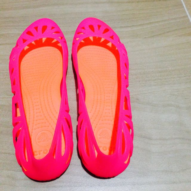 Authentic Crocs Adriana Flat Size 9 Women s Fashion Footwear Flipflops and Slides on Carousell