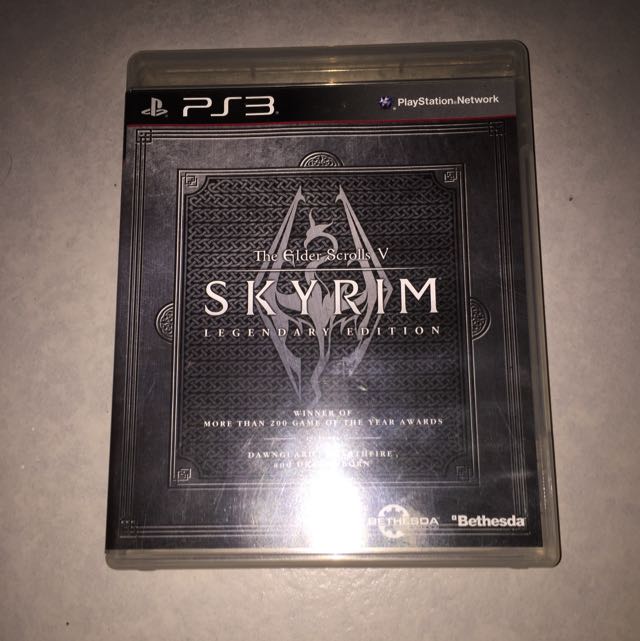 skyrim the elder scrolls V (legendary edition), Hobbies & Toys, Toys & Games on Carousell