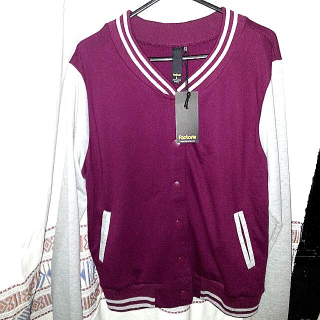 BN FACTORIE VARSITY JACKET, Women's Fashion, Coats, Jackets and