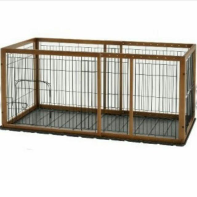 expandable dog crate