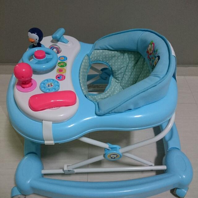 Puku Baby Walker (blue), Babies & Kids, Infant Playtime on Carousell
