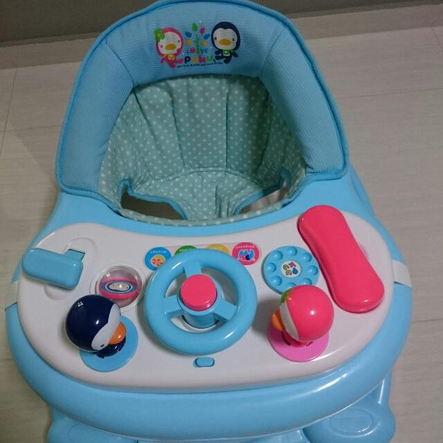Puku Baby Walker (blue), Babies & Kids, Infant Playtime on Carousell