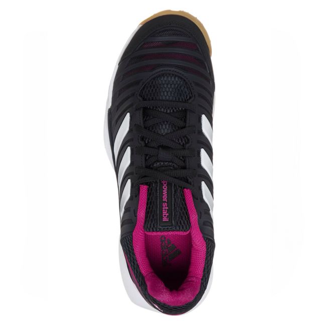 BN Adidas Adipower stabil 10.1 women s black White Cherry