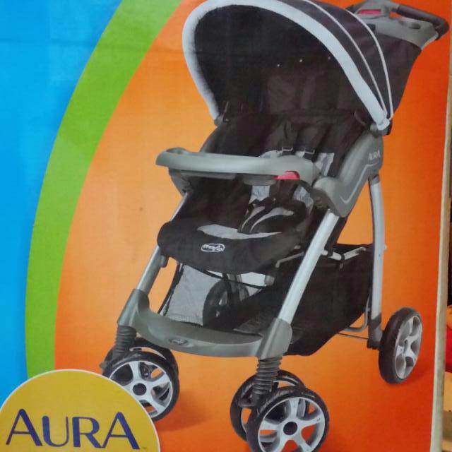 Aura evenflo stroller top