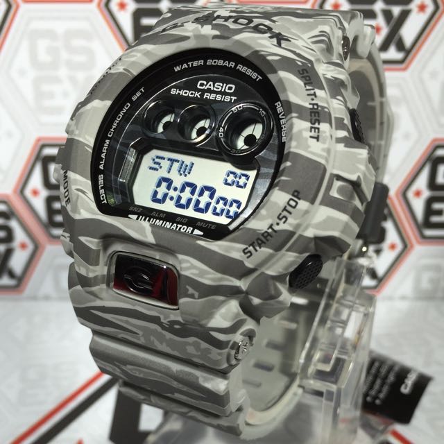 Casio g shock grey camo 2025