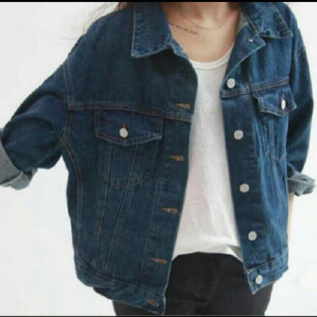 Denim Jacket, Women's Fashion, Coats, Jackets and Outerwear on Carousell