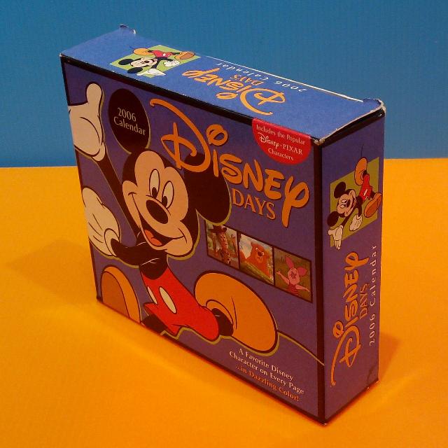 Vintage 2006 Calendar Disney Characters Vintage Collectibles