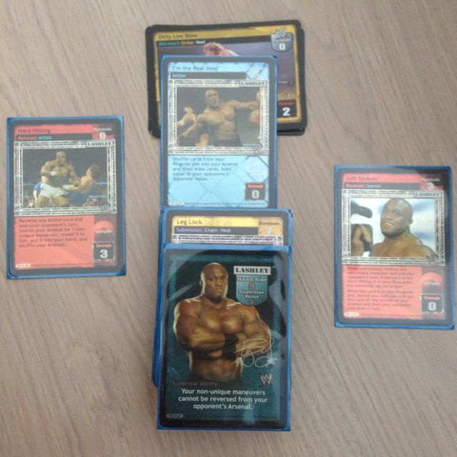 WWE Bobby Lashley's Chain Deck, Hobbies & Toys, Toys & Games on Carousell