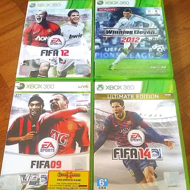 Xbox 360 Fifa 09 & 12