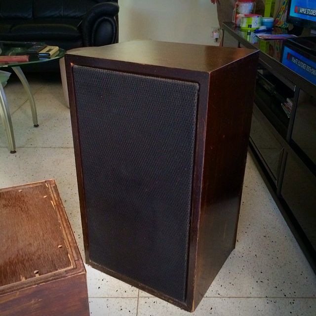 antique speakers