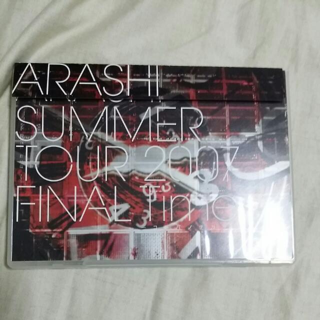 Arashi Summer Tour 07 Final Time Dvd Entertainment J Pop On Carousell