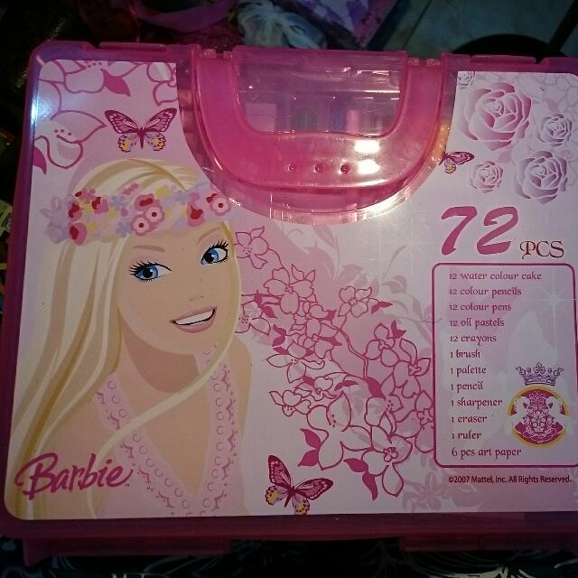 barbie art set