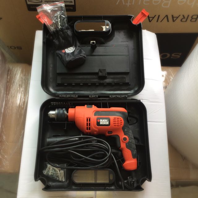 Black And Decker Hammer Drill KR554RE Everything Else on Carousell