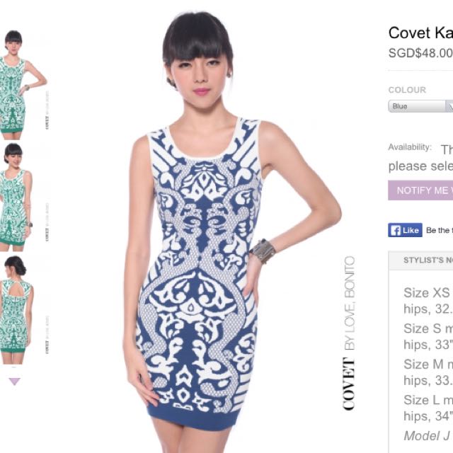 Printed knit dress Clearance