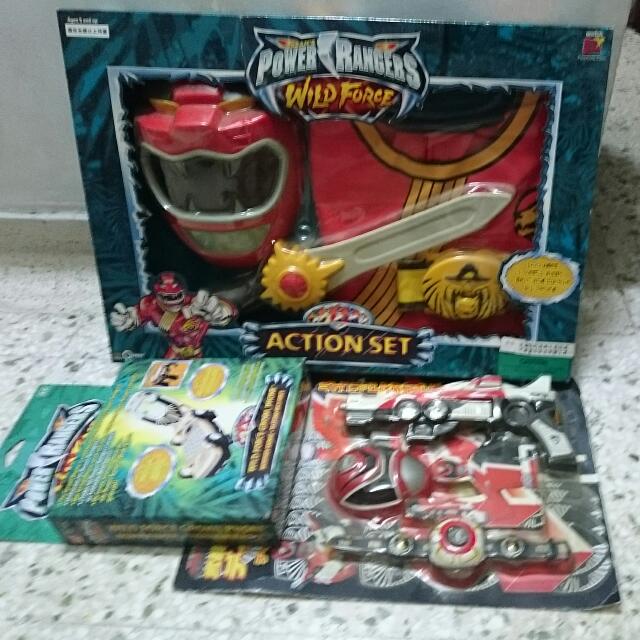 Power Rangers Wild Force Action Playset Plus Growl Phone Morpher With Light  And Sound, Hobbies & Toys, Toys & Games on Carousell
