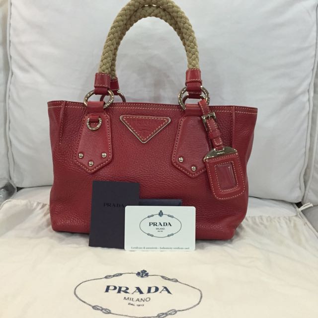 prada rope bag