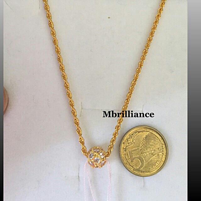 Chain pendant set sale