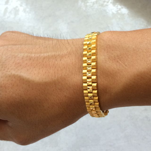 Mens 916 gold bracelet store